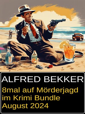 cover image of 8mal auf Mörderjagd im Krimi Bundle August 2024